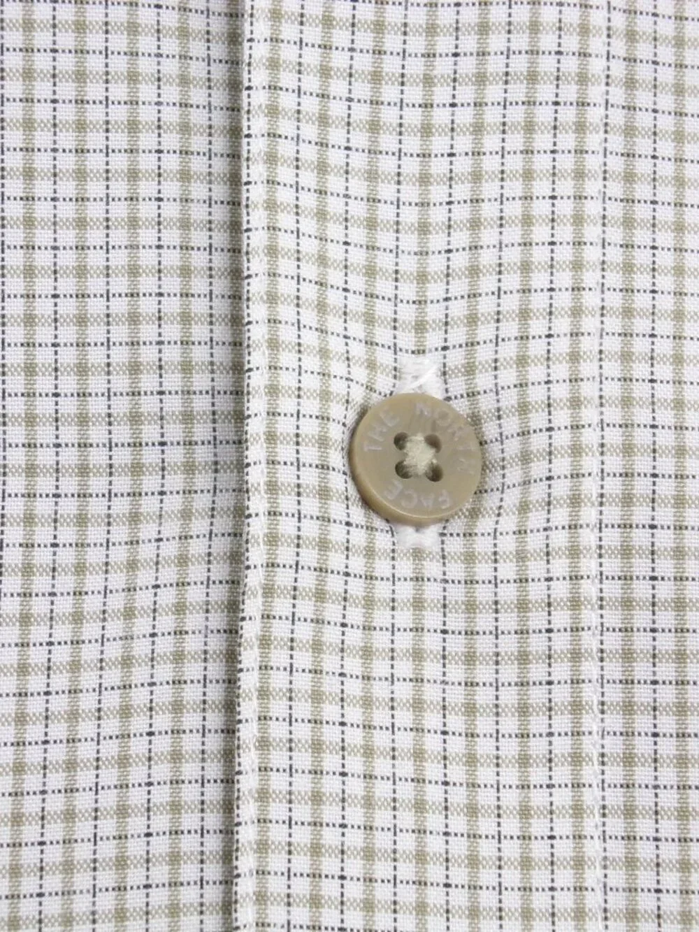 The North Face Hiking Shirt XL Gray Gingham Check Performance Summer Outdoor